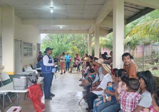 Minsa realiza gira médica en las montañas de Donoso
