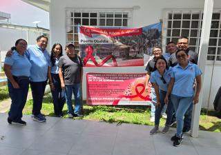 Gira de Atención a pacientes de la Clínica TARV en Kuna Yala