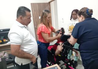 Minsa apoya a Senadis con mediciones técnicas para pacientes de Reintegra en Colón