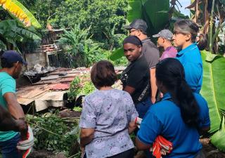Equipo de Respuesta Rápida del Centro de Salud del Valle de Urraca brinda atención a familias afectadas por las lluvias