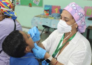 Con diversas actividades conmemoran la Semana de la Salud Bucal en San Miguelito
