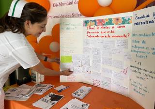 Región de Salud de Herrera conmemora el Día Mundial para la Prevención de la Conducta Suicida