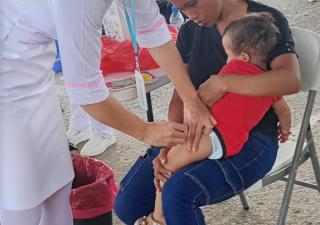  387 personas acuden a la feria integral de salud en Alcalde Díaz