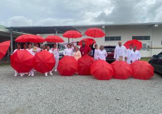 Regional de Salud de Panamá Este realiza cadena humana en conmemoración del Día Mundial del Sida