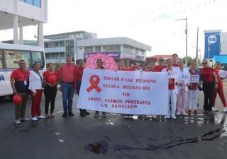 Región de Salud de Veraguas conmemora el Día Mundial de la lucha contra el VIH