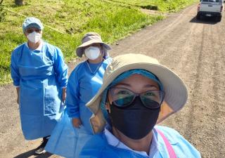Minsa recorre las viviendas y comunidades de casos positivos de influenza (H3N2), subtipo K