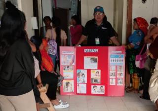 Región de Salud de Guna Yala refuerza la orientación comunitaria sobre el cuidado de la salud respiratoria