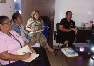 Capacitan a personal administrativo sobre la herramienta de gestión PERC en la Región de Salud de Panamá Norte