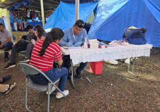 Equipo de Laboratorio Clínico de Veraguas realizó más de 45 pruebas gratuitas en la Feria de Santa Fe