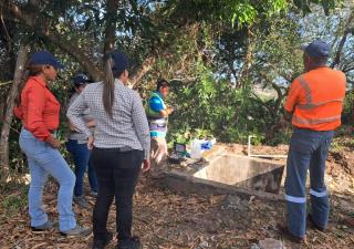  Región de Salud de Herrera supervisa la desinfección de agua potable en Chitré