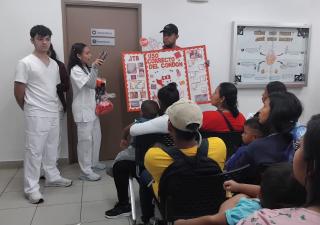  Región Metropolitana de Salud promueve la prevención de las ITS con el uso del preservativo