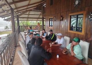Región de Salud de Veraguas y Organización Panamericana de la Salud (OPS) realizan jornada de trabajo en el área norte de la provincia