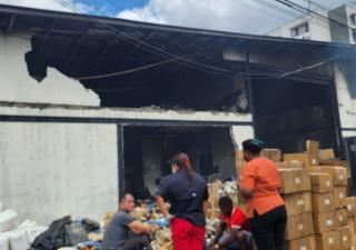 Minsa atiende a residentes afectados por el incendio en Río Abajo