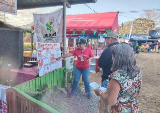  Región de Salud de Panamá Este lleva salud y prevención a la feria de Tortí 