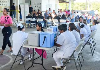 Refuerzan los servicios de salud y prevención en feria integral de Caimitillo en Panamá Norte