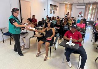 Minsa Los Santos impulsa jornada educativa para prevenir anemia en embarazadas