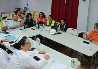 Minsa realiza evaluación del índice de seguridad en el hospital Aquilino Tejeira