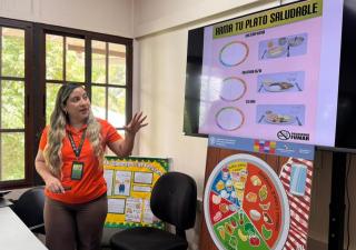 Jornada de divulgación por el Día Mundial de la Obesidad en Kuna Yala