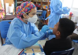 Jornada de salud gratuita beneficia a más de 350 personas en la comunidad de las Trancas 