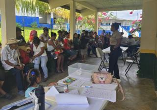Minsa beneficia a más de 200 personas en gira médica en Guásimo, Donoso