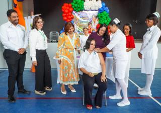 Región de Salud de Panamá Norte realiza lanzamiento de la Semana de Vacunación en las Américas