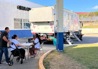 Región de Salud de Panamá Oeste acerca servicios de diagnóstico con jornada “Amor sobre ruedas” en Burunga
