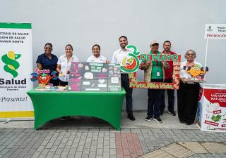 Fomentan el consumo saludable de frutas en Panamá Norte