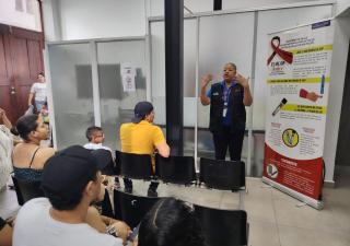 Centro de Salud de San Felipe promueve la detección temprana del VIH con jornada de pruebas rápidas