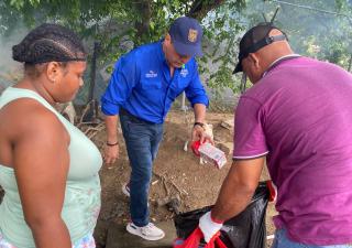 Minsa refuerza la lucha contra el dengue con jornada de eliminación de criaderos en La Higuera de Chepo 