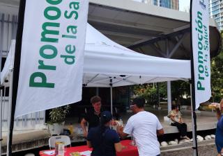 Minsa promueve el autocuidado y estilos de vida saludables en la Feria del Mes de la Hispanidad