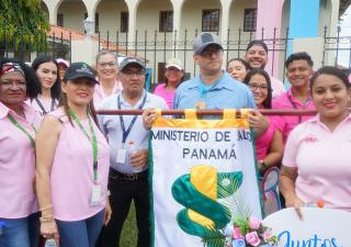 El Minsa en Chiriquí realiza caminata contra el cáncer
