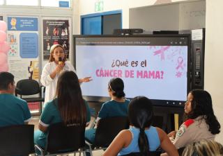 Minsa-Capsi de La Mata inicia actividades de prevención del cáncer de mama, próstata