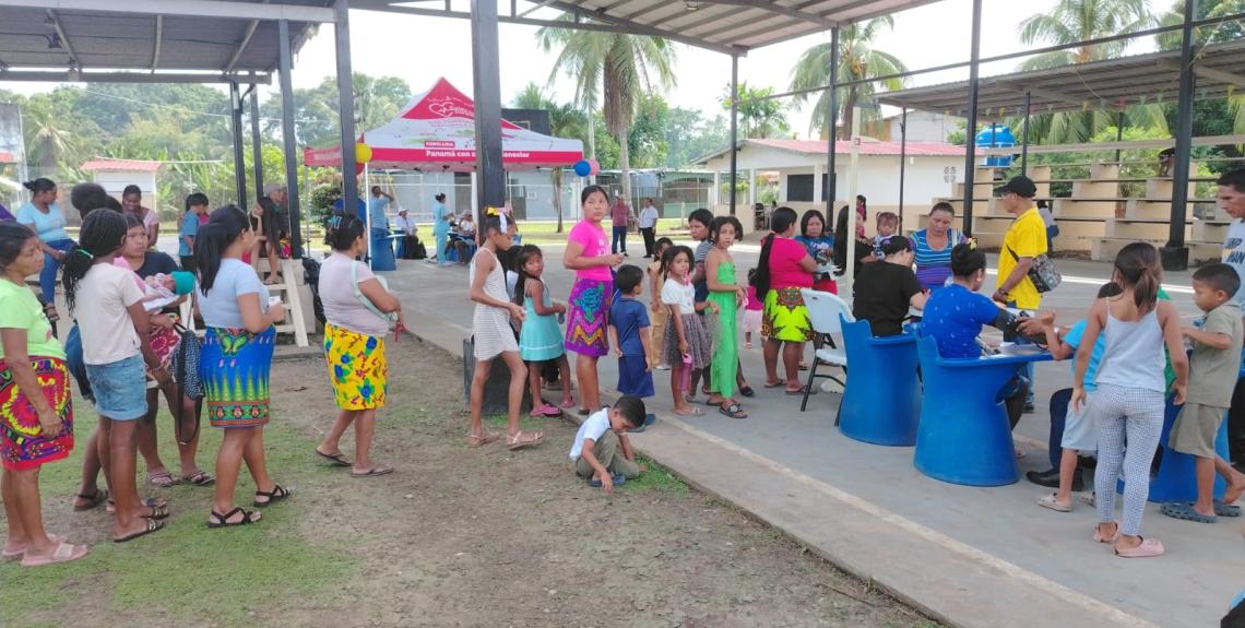 jornada de salud en Darién