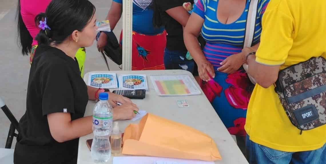 jornada de salud en Darién