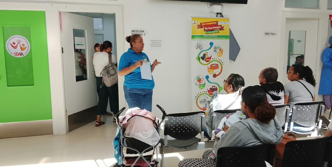 Centro de Salud Omidia Quintero promueve Cáncer de mama y próstata 