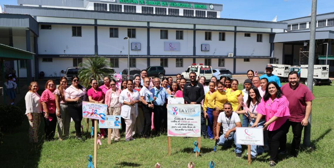 Veraguas campaña cáncer de mama y próstata