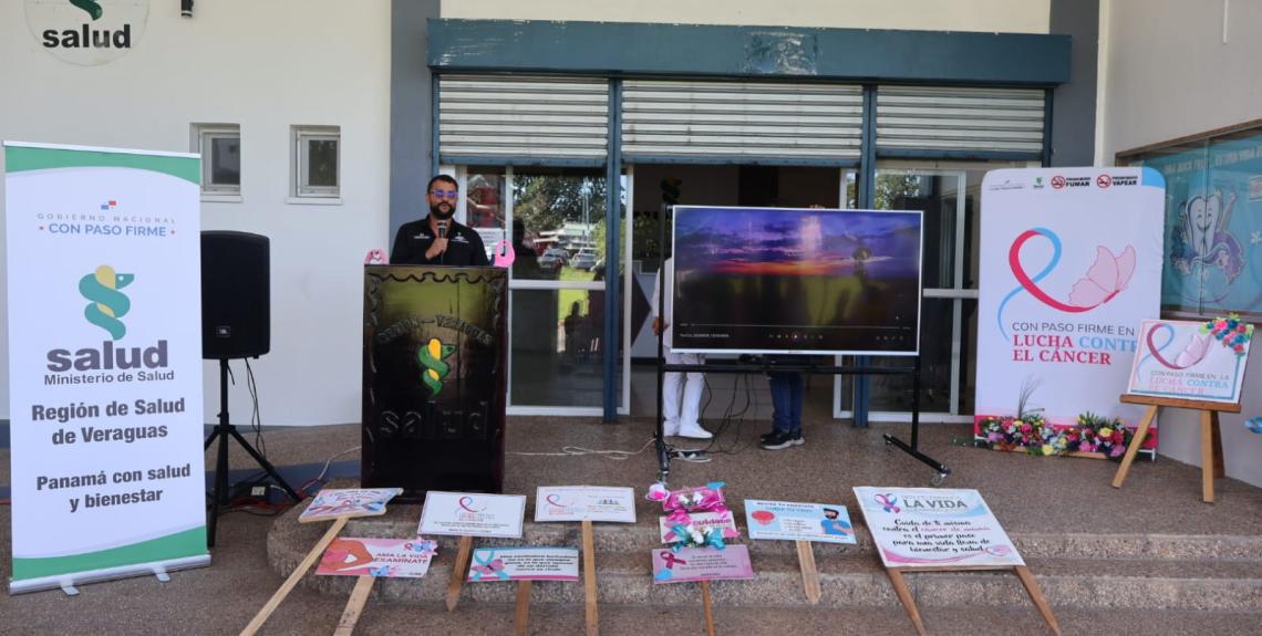 Veraguas campaña cáncer de mama y próstata