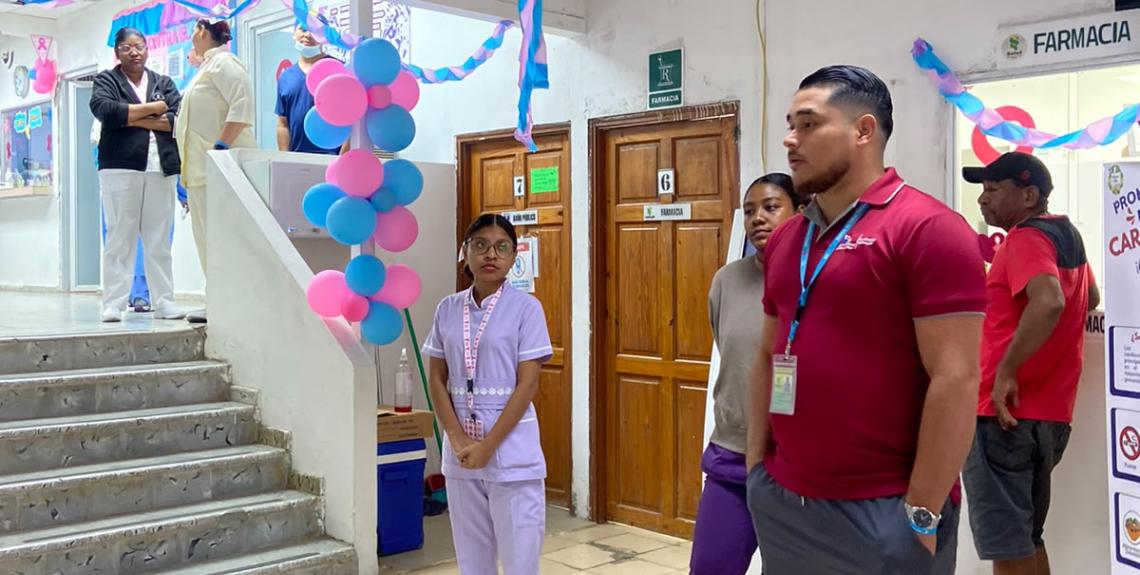 Centro de Salud de Paraíso Ancón prevención ante posible sismo 