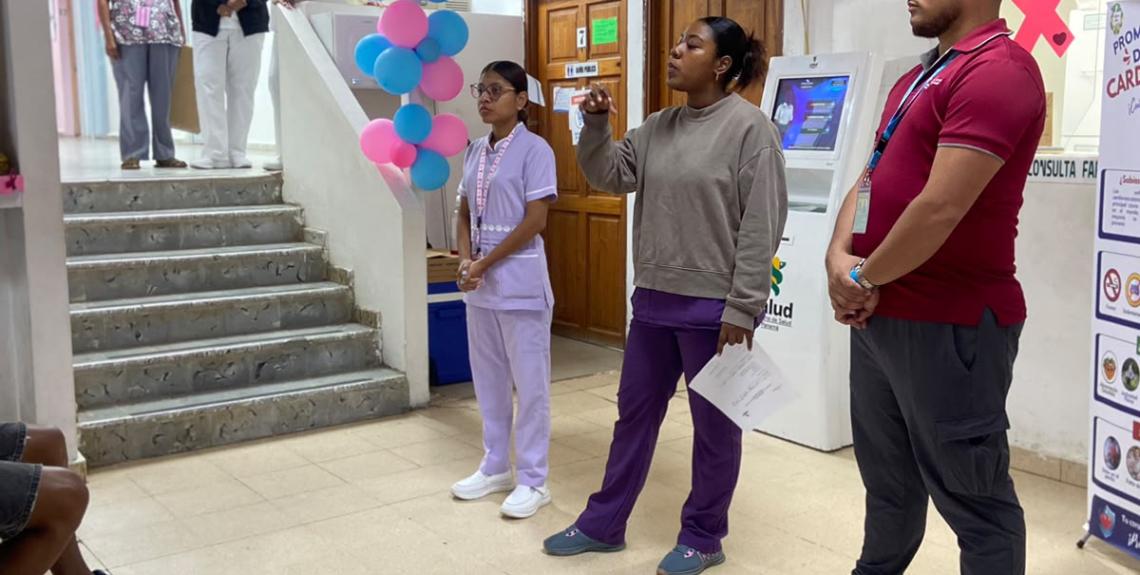 Centro de Salud de Paraíso Ancón prevención ante posible sismo 