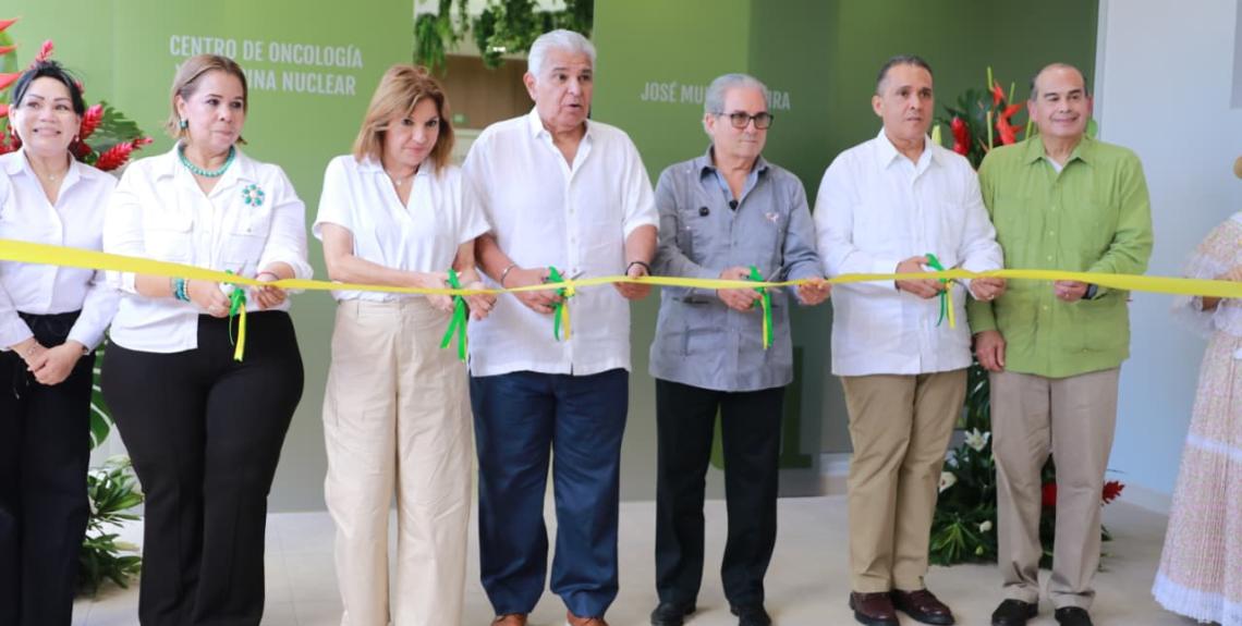 Presidente Mulino inaugura Centro de Oncología y Medicina Nuclear de Bugaba para acercar tratamientos contra el cáncer a más de 600 mil personas