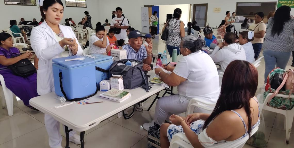 vacunación poliomielitis en Chiriquí 
