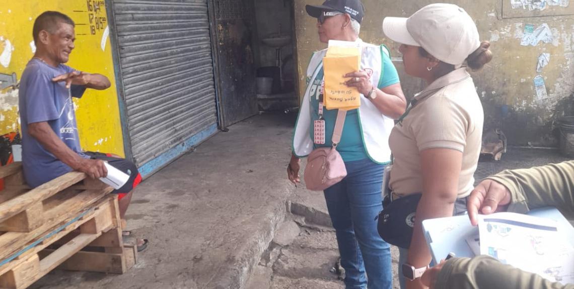 Operativo dengue Agua Buena