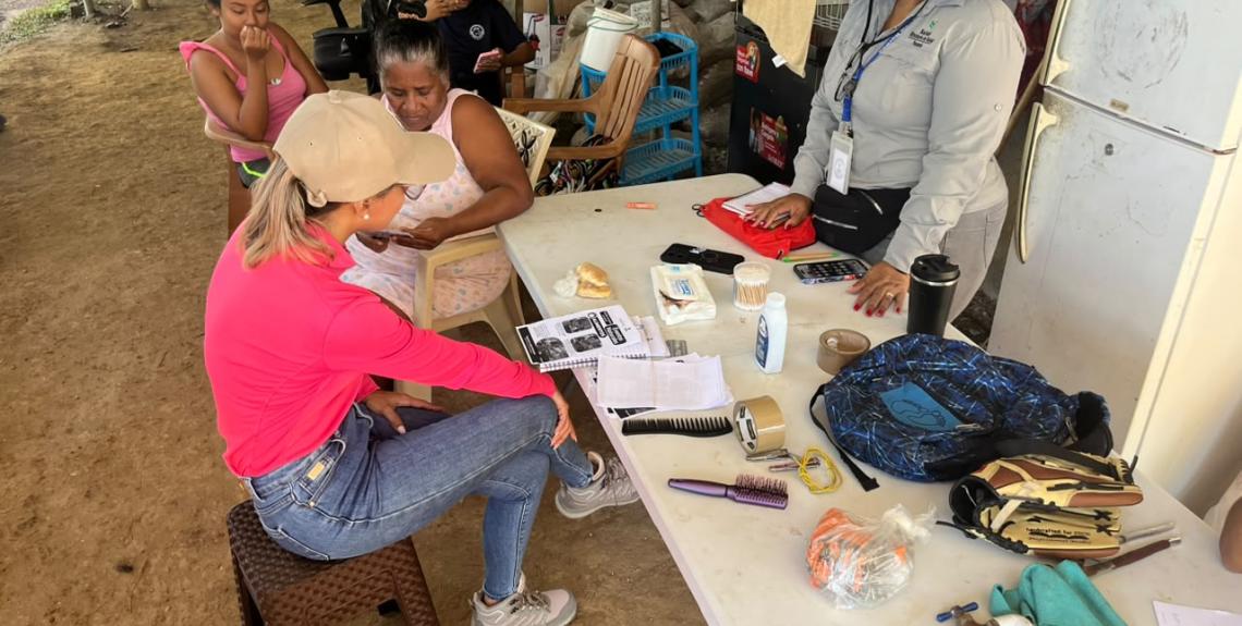 promoción de la salud en comunidades de Herrera