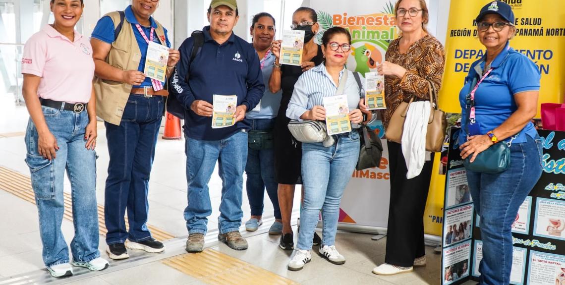cierre de campaña Cinta Rosada en Panamá Norte