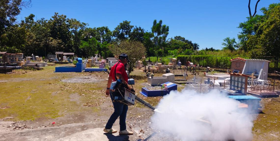 fumigación cementerio Chiriqui