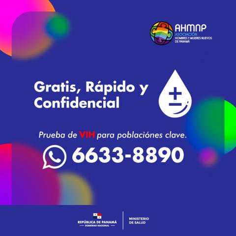 AHMNP promocion prueba VIH